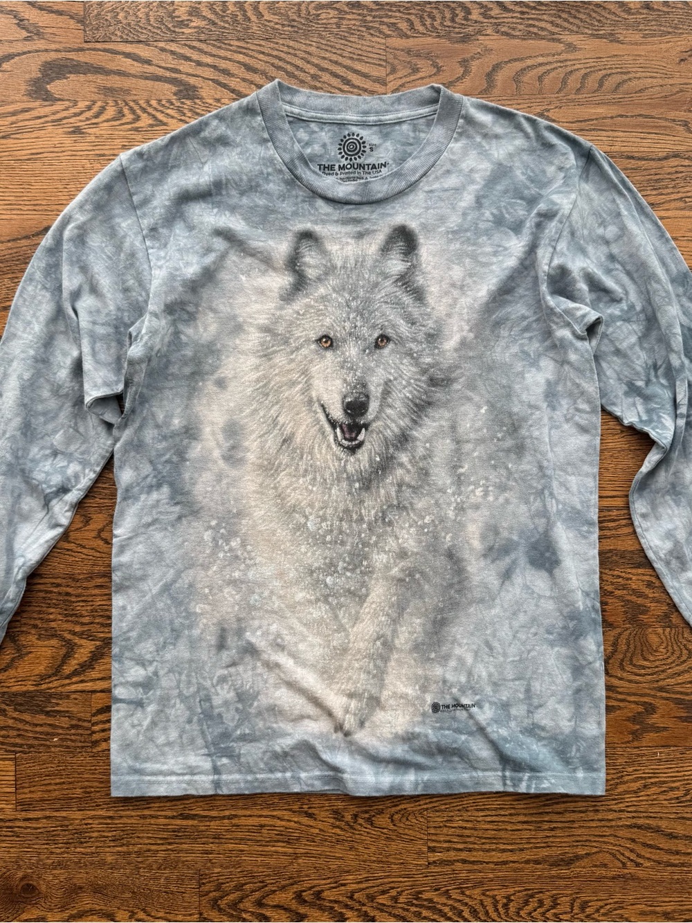 The Mountain Wold Tie-Dye Long Sleeve T-Shirt Small